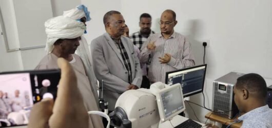 افتتاح قسم العيون بمستوصف الهدى الطبي بكوستي
